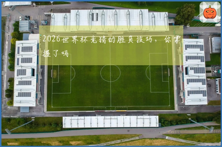 2026世界杯竞猜的胜负技巧，你掌握了吗